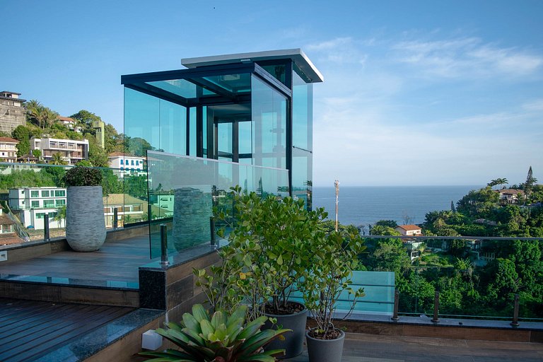 Bella villa con 6 camere da letto a Joá