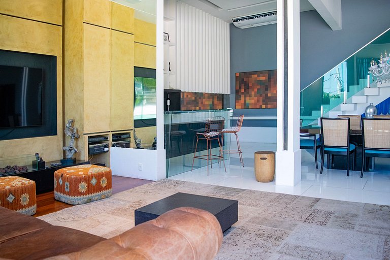 Bella villa con 6 camere da letto a Joá