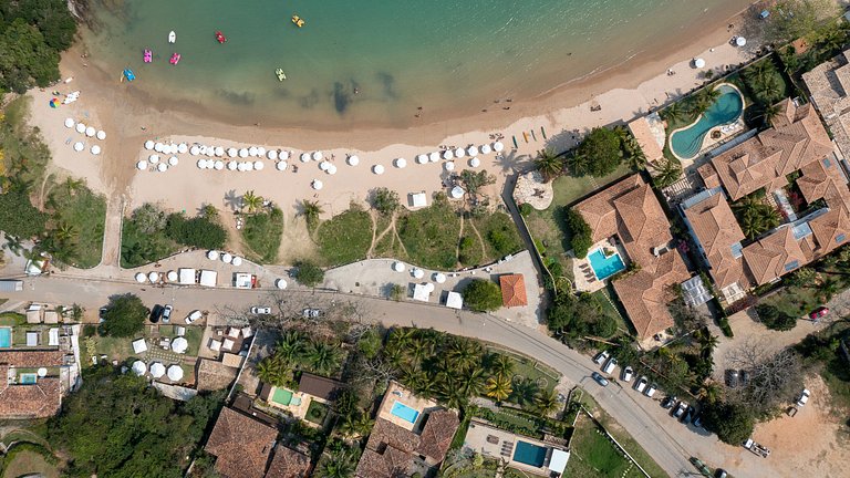 Fantástica villa beira-mar em Búzios