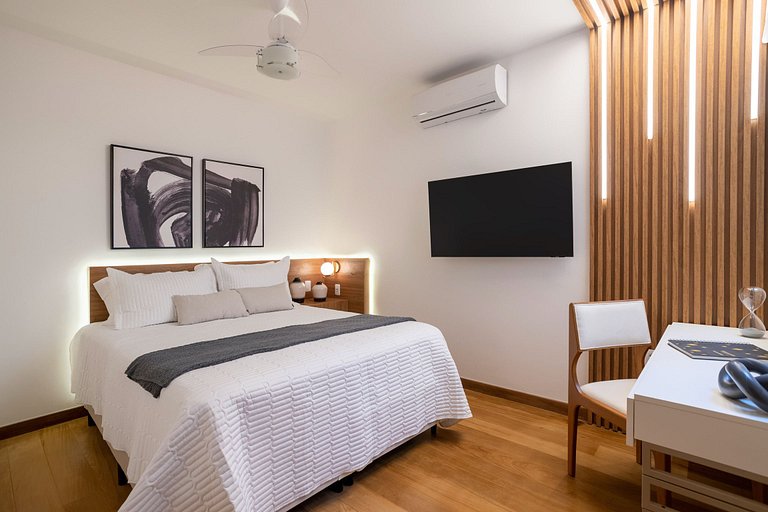 Brand new oceanfront apartment in Ipanema