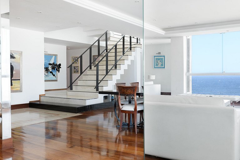 Penthouse frente al mar en Copacabana