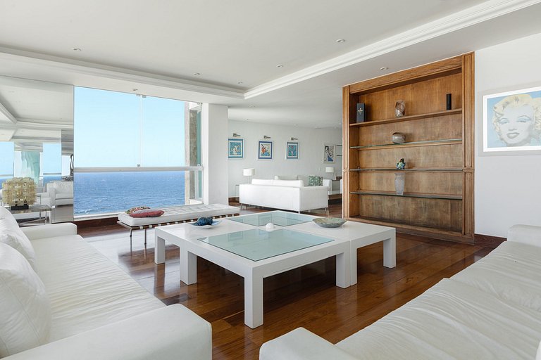 Beachfront penthouse in Copacabana