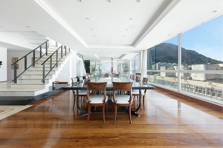 Beachfront penthouse in Copacabana