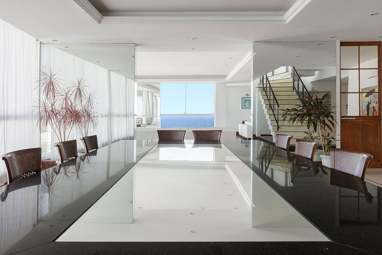 Beachfront penthouse in Copacabana