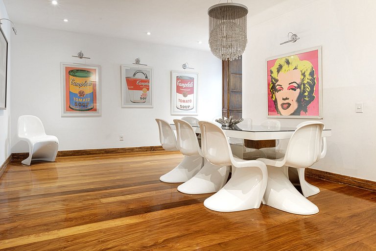 Beachfront penthouse in Copacabana
