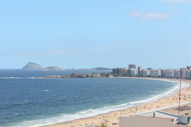 Beachfront penthouse in Copacabana