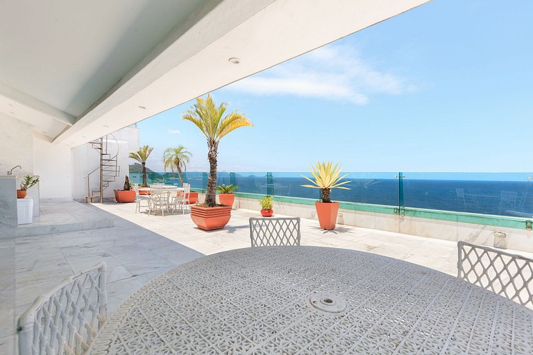 Penthouse frente al mar en Copacabana