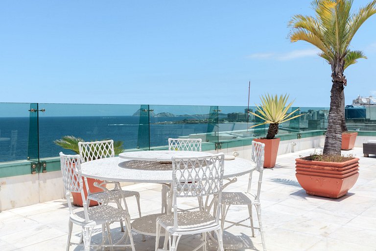 Beachfront penthouse in Copacabana