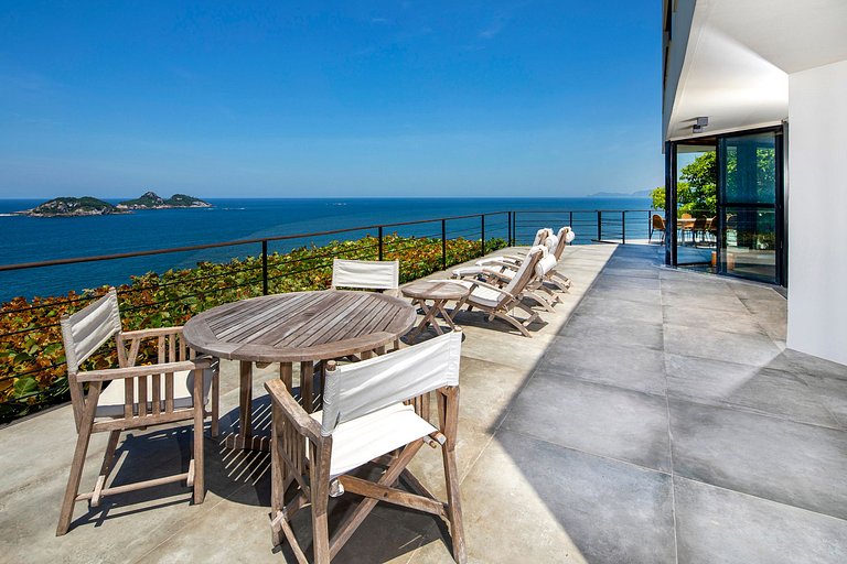 Manoir avec vue sur la mer à Joá