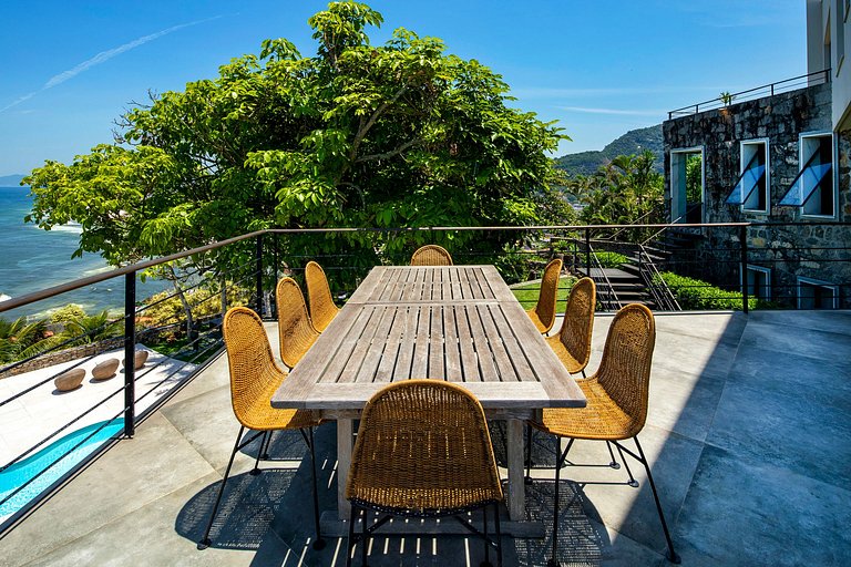 Villa de lujo con vistas al mar en Joá