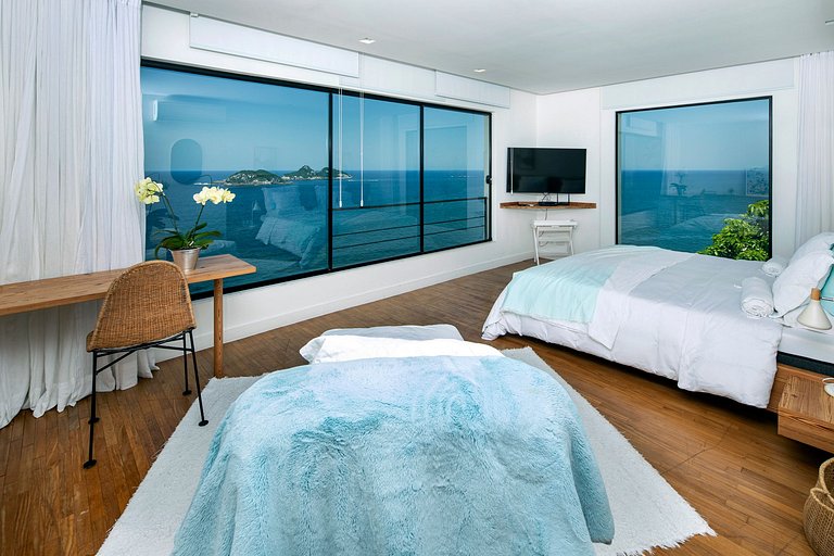 Manoir avec vue sur la mer à Joá