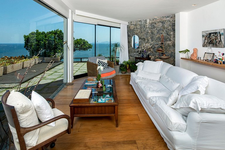 Manoir avec vue sur la mer à Joá