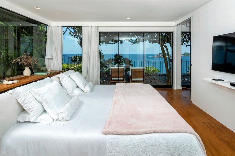 Villa de lujo con vistas al mar en Joá