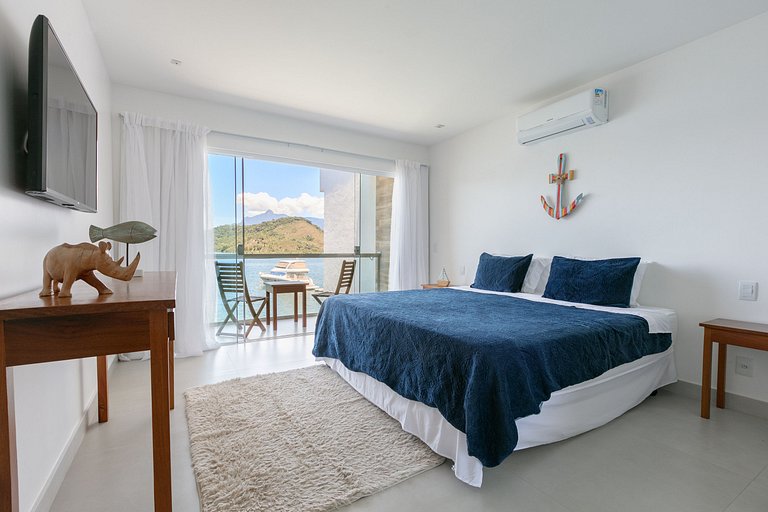 Villa frente mar em Angra dos Reis - Ang002