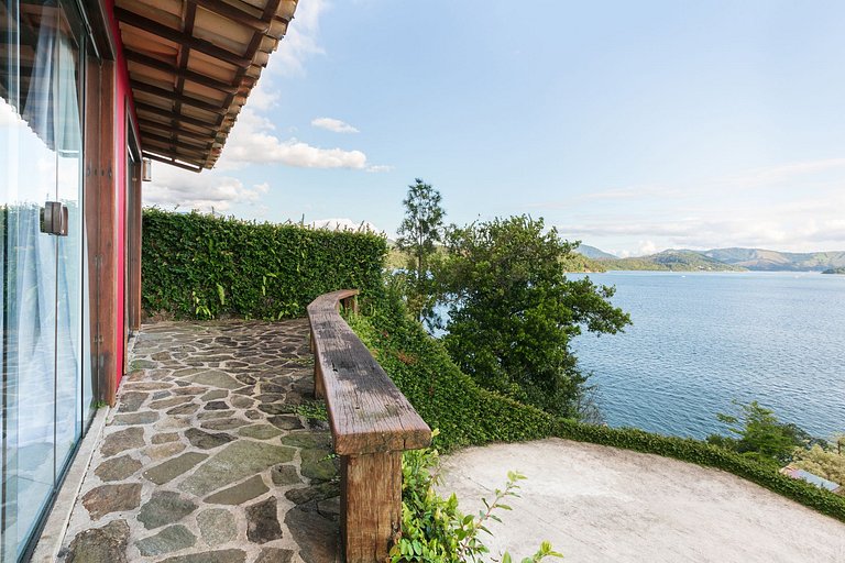 Linda mansão frente mar em Angra dos Reis de 9 Suites - Ang0