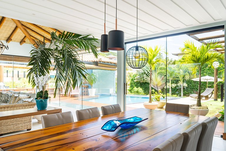 Fantástica casa con piscina en Geribá - Buz018