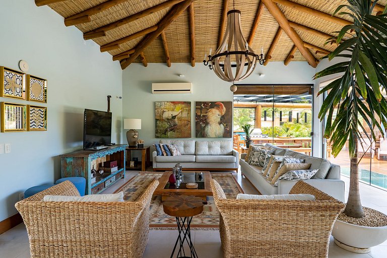 Fantastic house with pool in Geribá