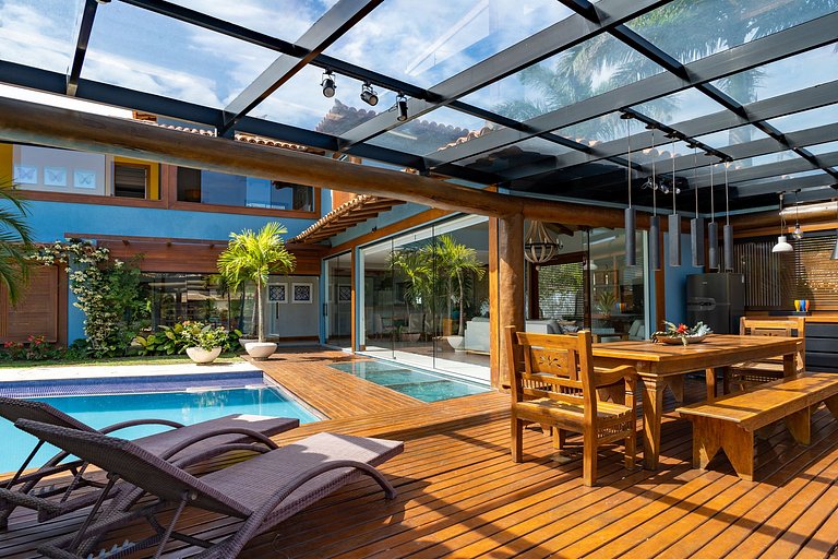 Fantastic house with pool in Geribá