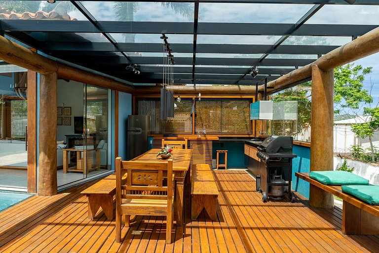 Fantastique maison avec piscine à Geribá - Buz018