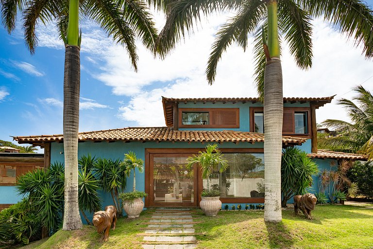 Fantástica casa con piscina en Geribá - Buz018