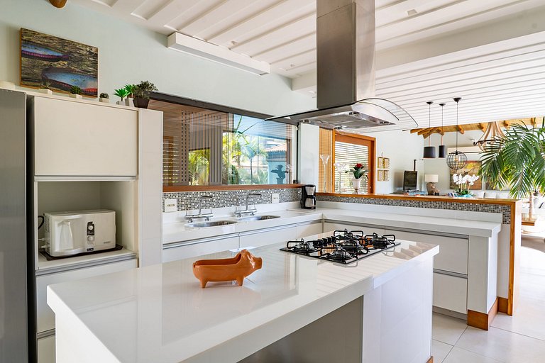 Fantastique maison avec piscine à Geribá - Buz018