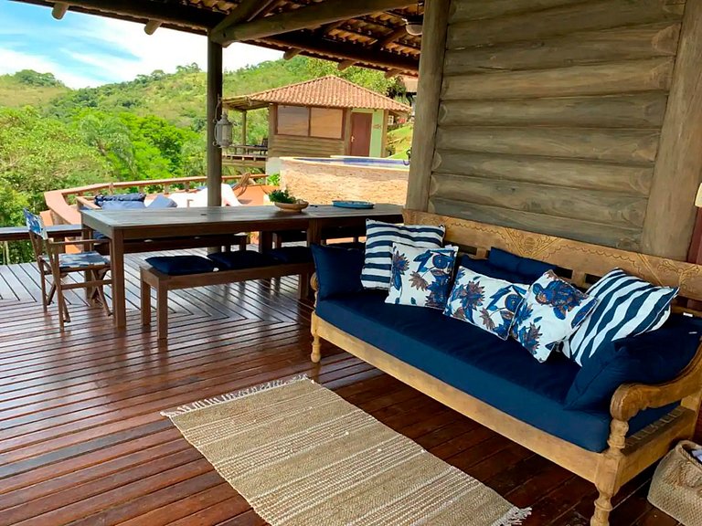 Villa on the hill in Angra dos Reis