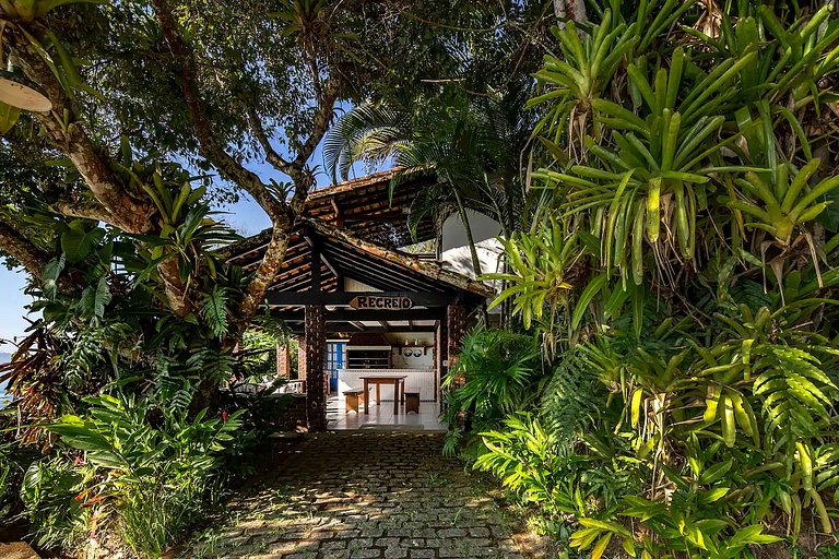 Casa in cima alla collina ad Angra dos Reis