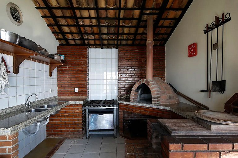 Casa en lo alto de colina en Angra dos Reis