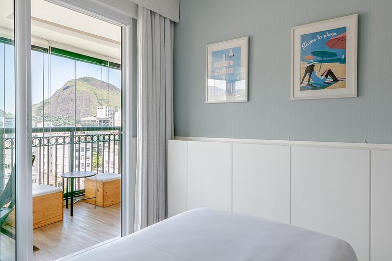 Lindo apartamento de 2 suites em Ipanema - Ipa009