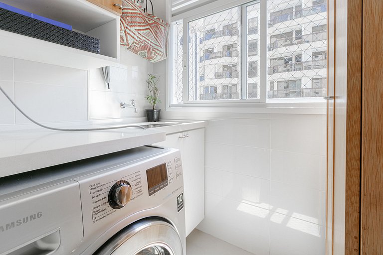 Lindo apartamento de 2 suites em Ipanema - Ipa009