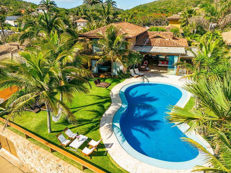 Luxueuse villa en bord de mer à Buzios avec piscine