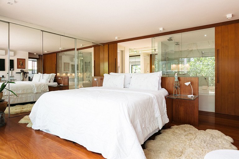 Charmosa mansão no Jardim Botanico - Jar001