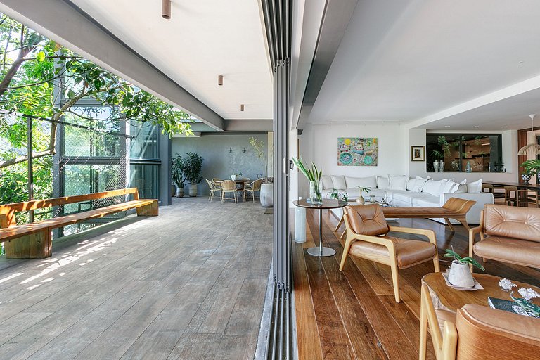 Charmosa mansão no Jardim Botanico - Jar001