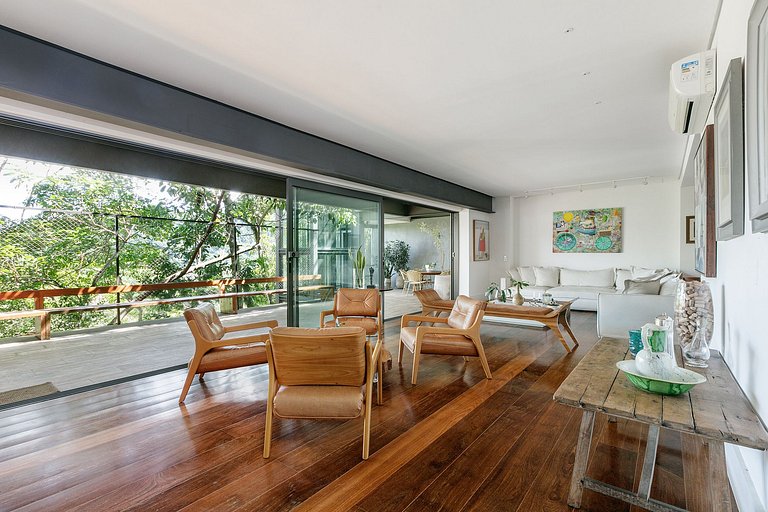 Charmosa mansão no Jardim Botanico - Jar001