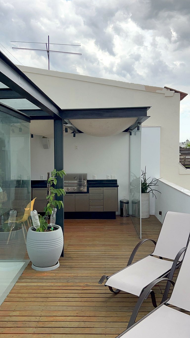Triplex Penthouse avec piscine à Ipanema