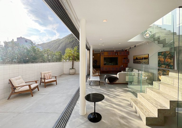Triplex Penthouse avec piscine à Ipanema