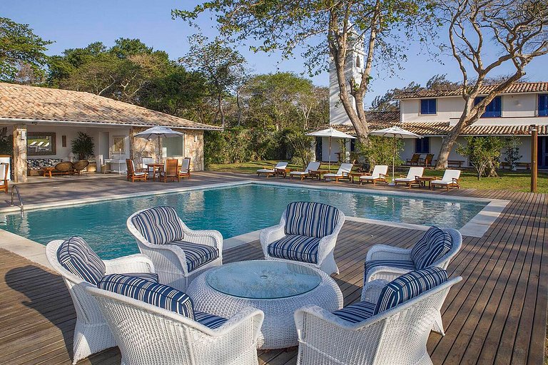 Mansión de lujo con piscina en Búzios - Buz009