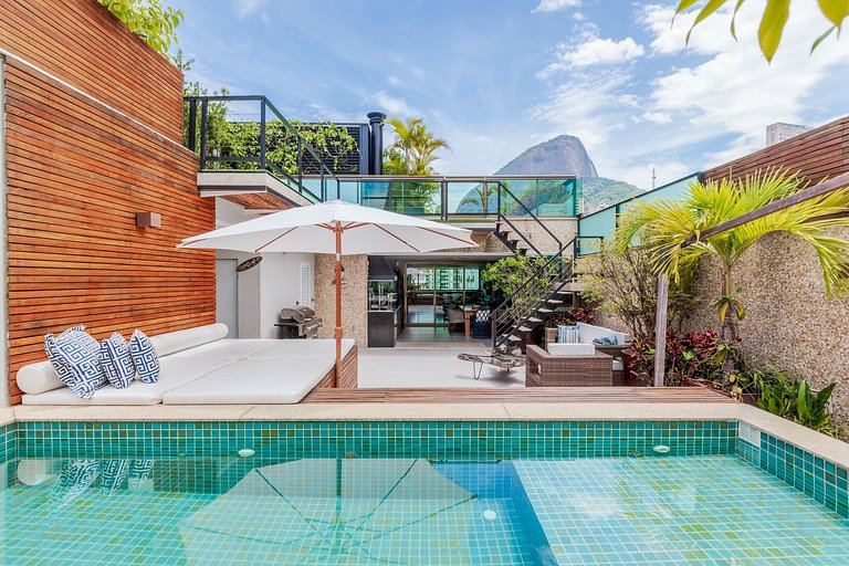 Hermoso triplex en Leblon con piscina