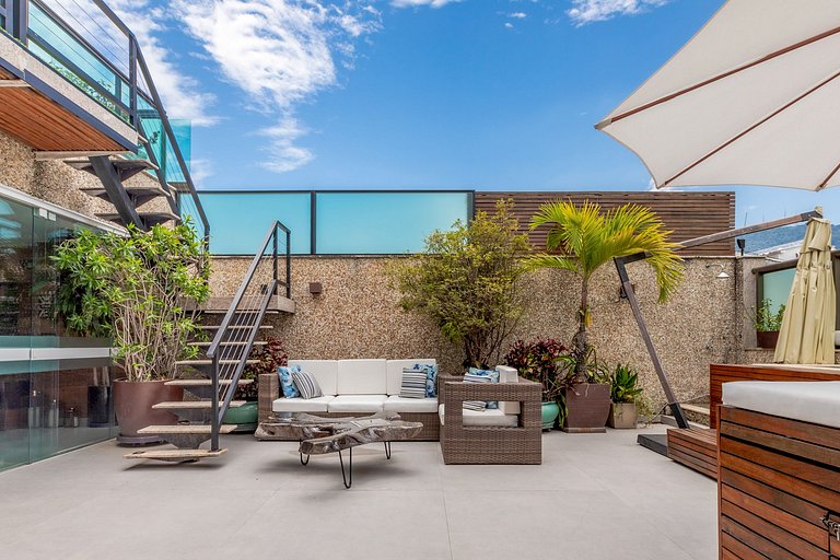 Beau triplex à Leblon avec piscine
