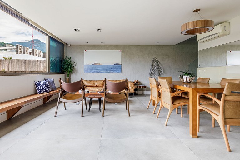 Beau triplex à Leblon avec piscine