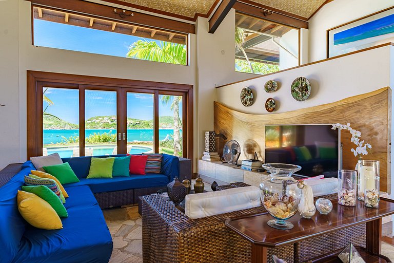 Paradisíaca villa frente al mar en Buzios