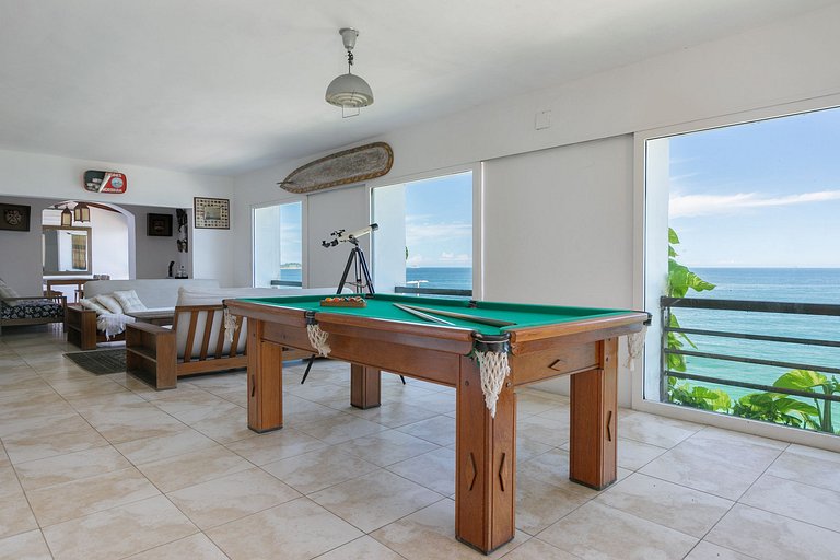 Casa com vista para o mar em São Conrado