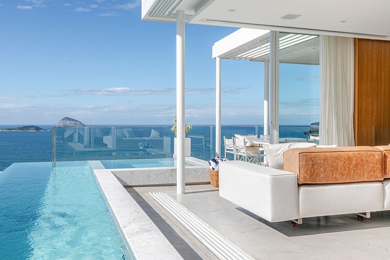 Nice Penthouse with sea view in Rio