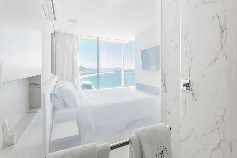 Penthouse avec vue sur la mer à Rio