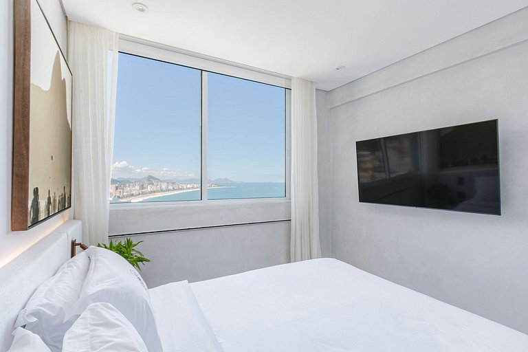 Attico incantevole con vista mare a Rio