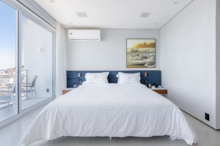 Penthouse avec vue sur la mer à Rio