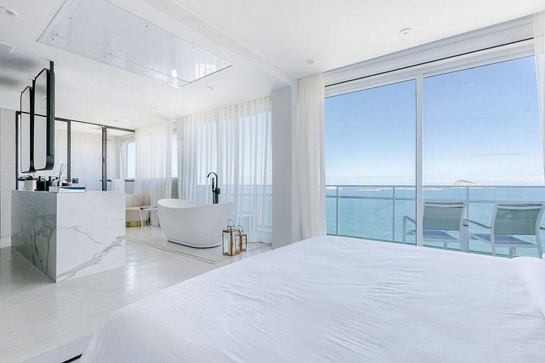 Attico incantevole con vista mare a Rio