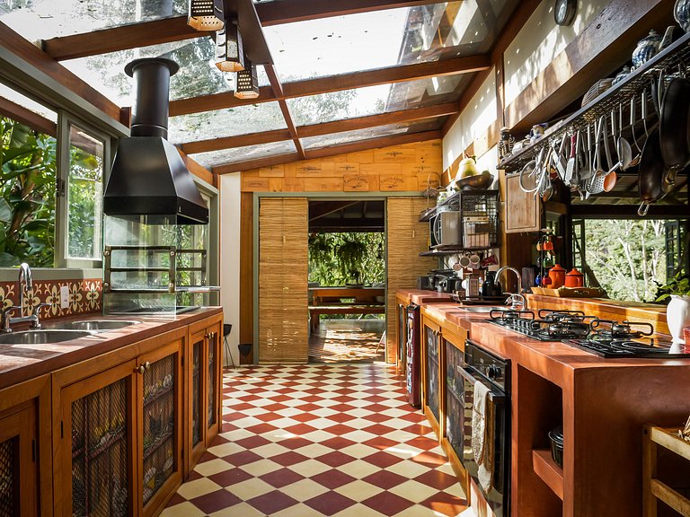 Beautiful house with pool in Serra do Rio