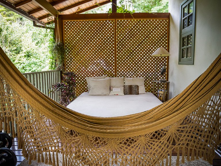 Hermosa casa con piscina en Serra do Rio