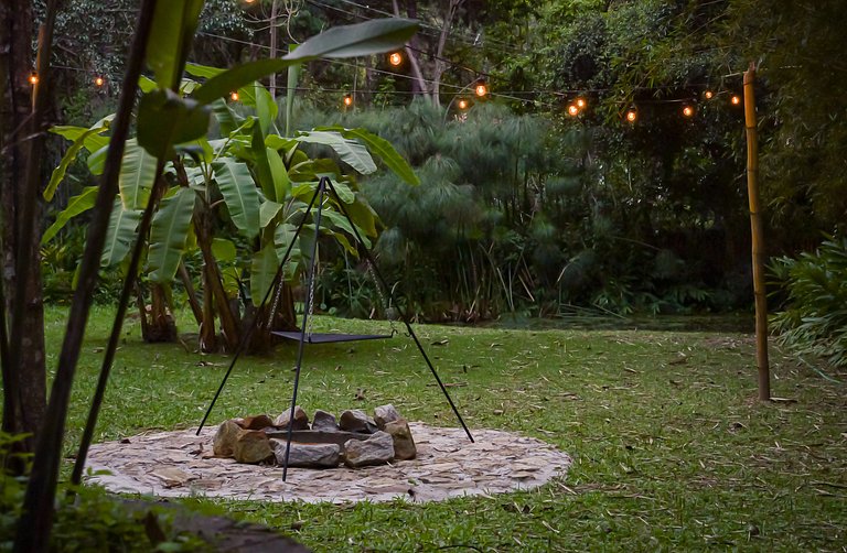 Hermosa casa con piscina en Serra do Rio